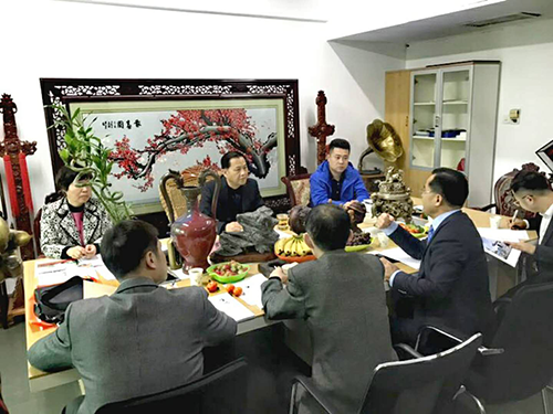 事長(zhǎng)會(huì)見加拿大肯特學(xué)校客人